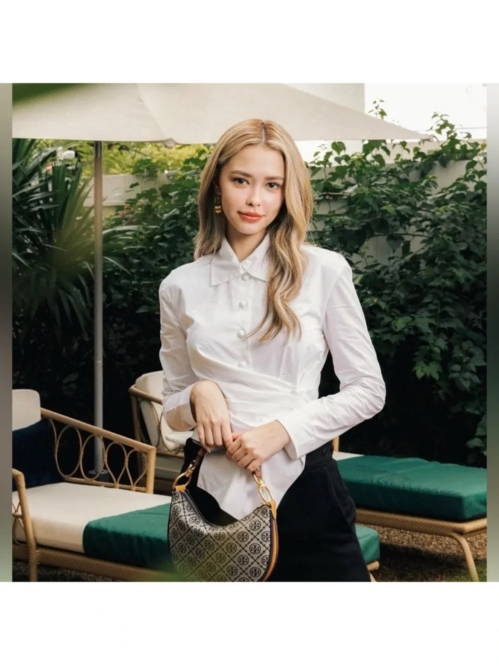 Tory Burch poplin shirt